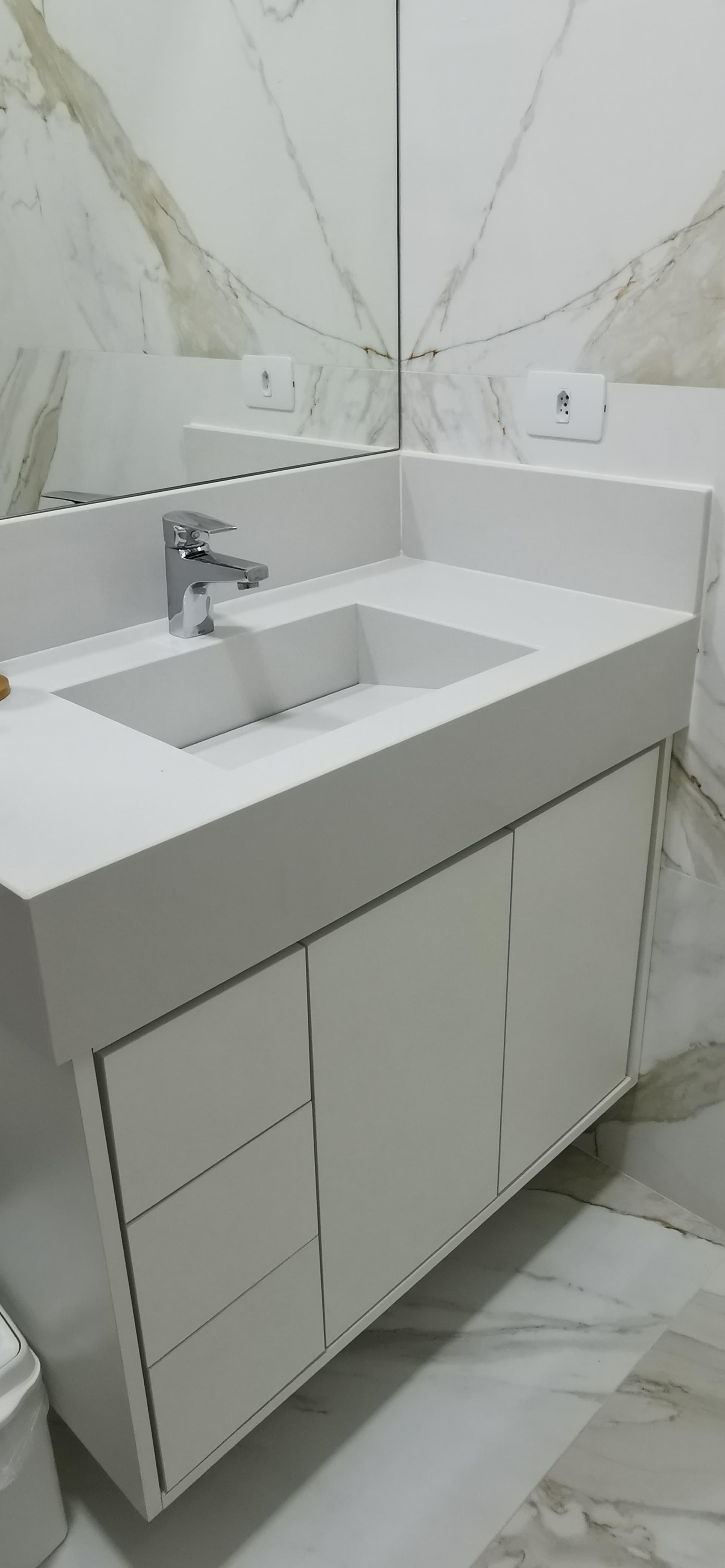 Banheiros planejado em Piracicaba — projeto 21